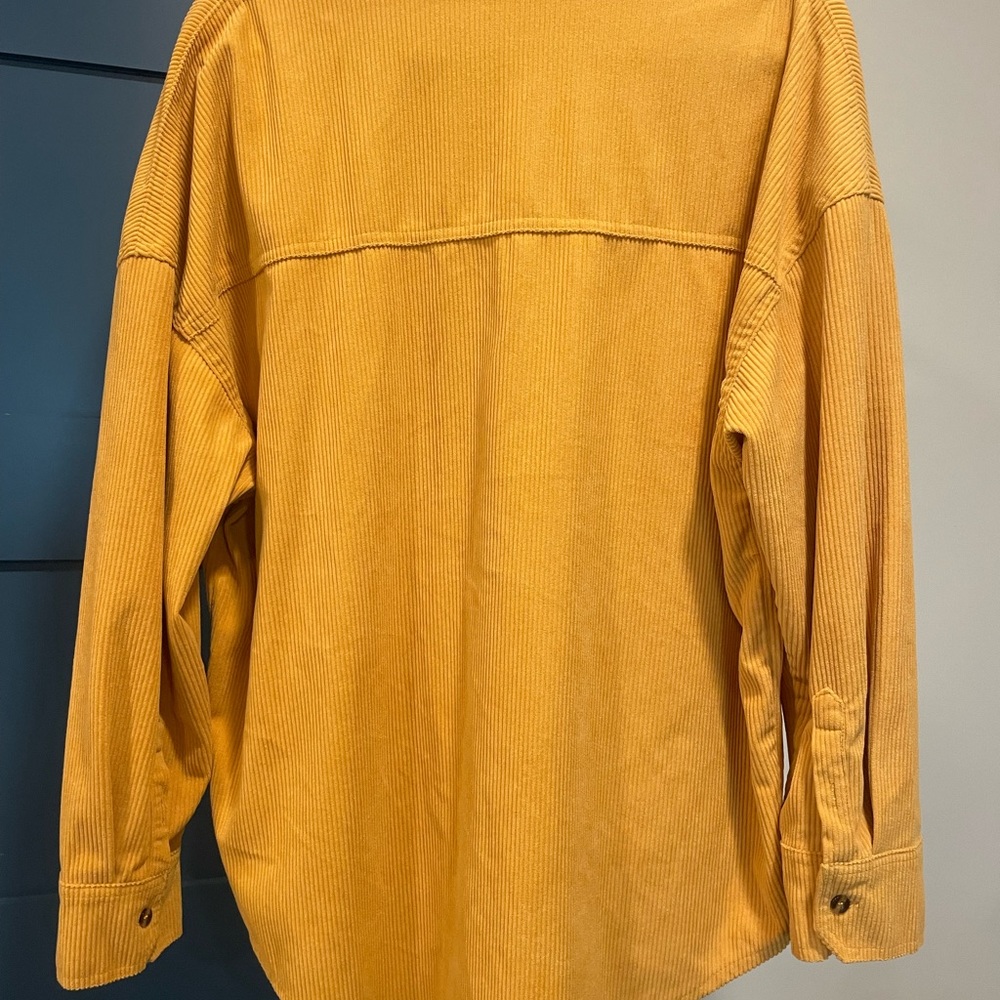 Yellow Fall Shacket - Picture 2 of 2